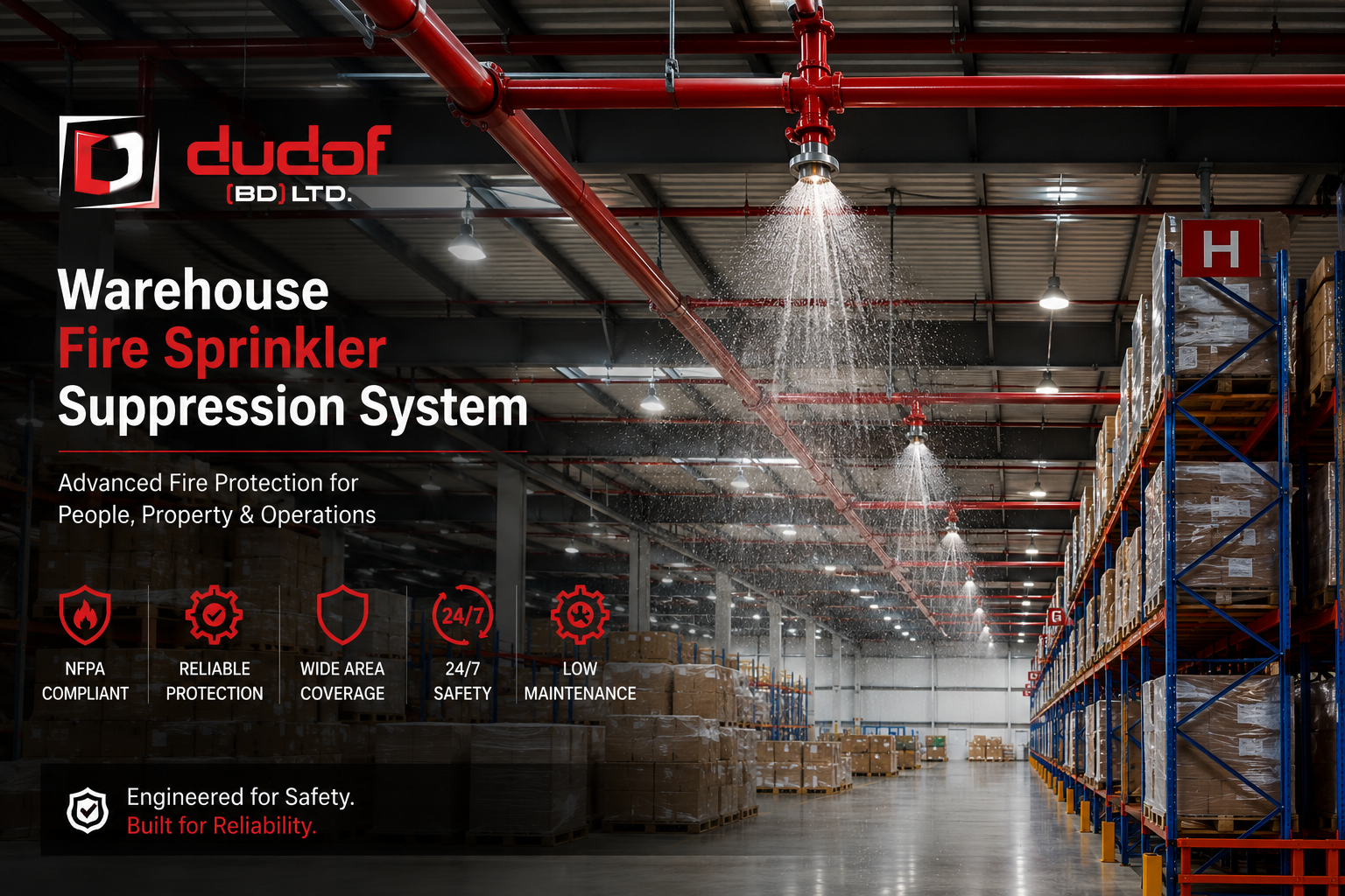 warehouse sprinkler